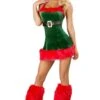Santa's Envy Mini Dress 2 Santa's Envy Mini Dress -Be Wicked C159