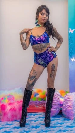 Sequin Velvet Tank Top 13 Sequin Velvet Tank Top -Be Wicked FE203 RYL FF150 RYL