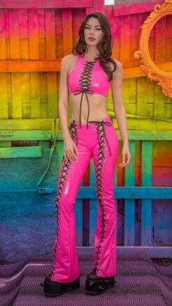 Lace-Up Top 10 Lace-Up Top -Be Wicked FE254 HPK FE255 HPK FT