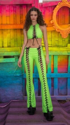 Lace-Up Top 12 Lace-Up Top -Be Wicked FE254 LME FE255 LME FT