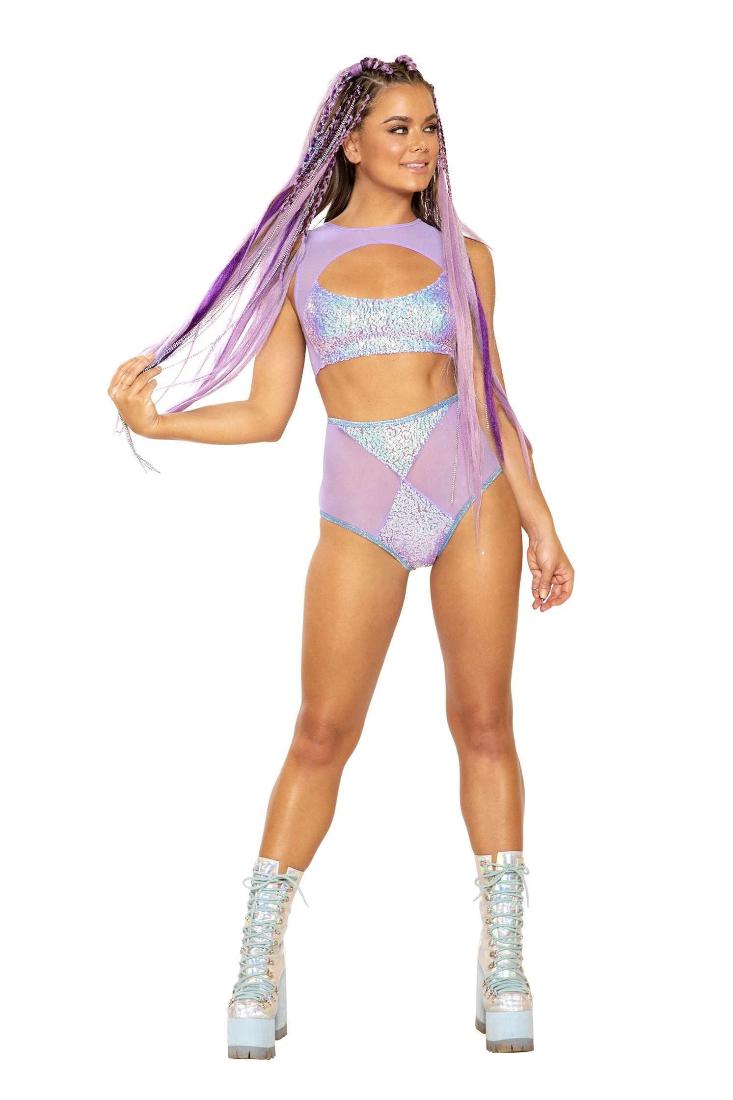 Diamond High-Waist Short 5 Diamond High-Waist Short - Image 3