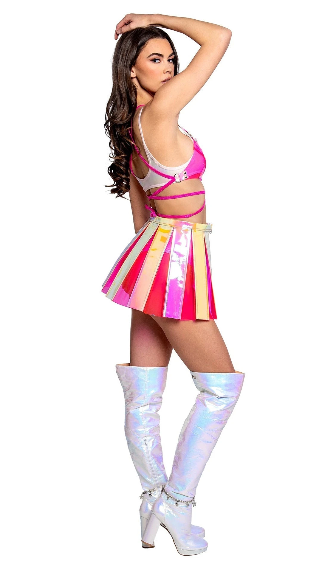 Vinyl Pleated Skirt 7 Vinyl Pleated Skirt - Image 5