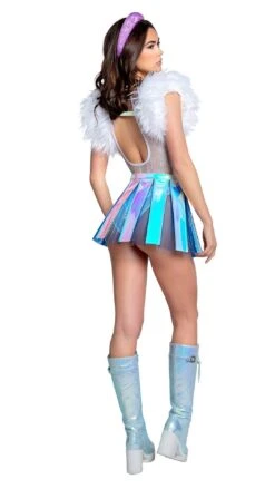 Vinyl Pleated Skirt 14 Vinyl Pleated Skirt -Be Wicked FR120 UNI FR107 FR160 WHT BACK 335da4ef 54d2 4085 852d 7b99fe9ea953