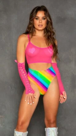 Mesh Tank Cop Top -Be Wicked FS187 HPK FT1