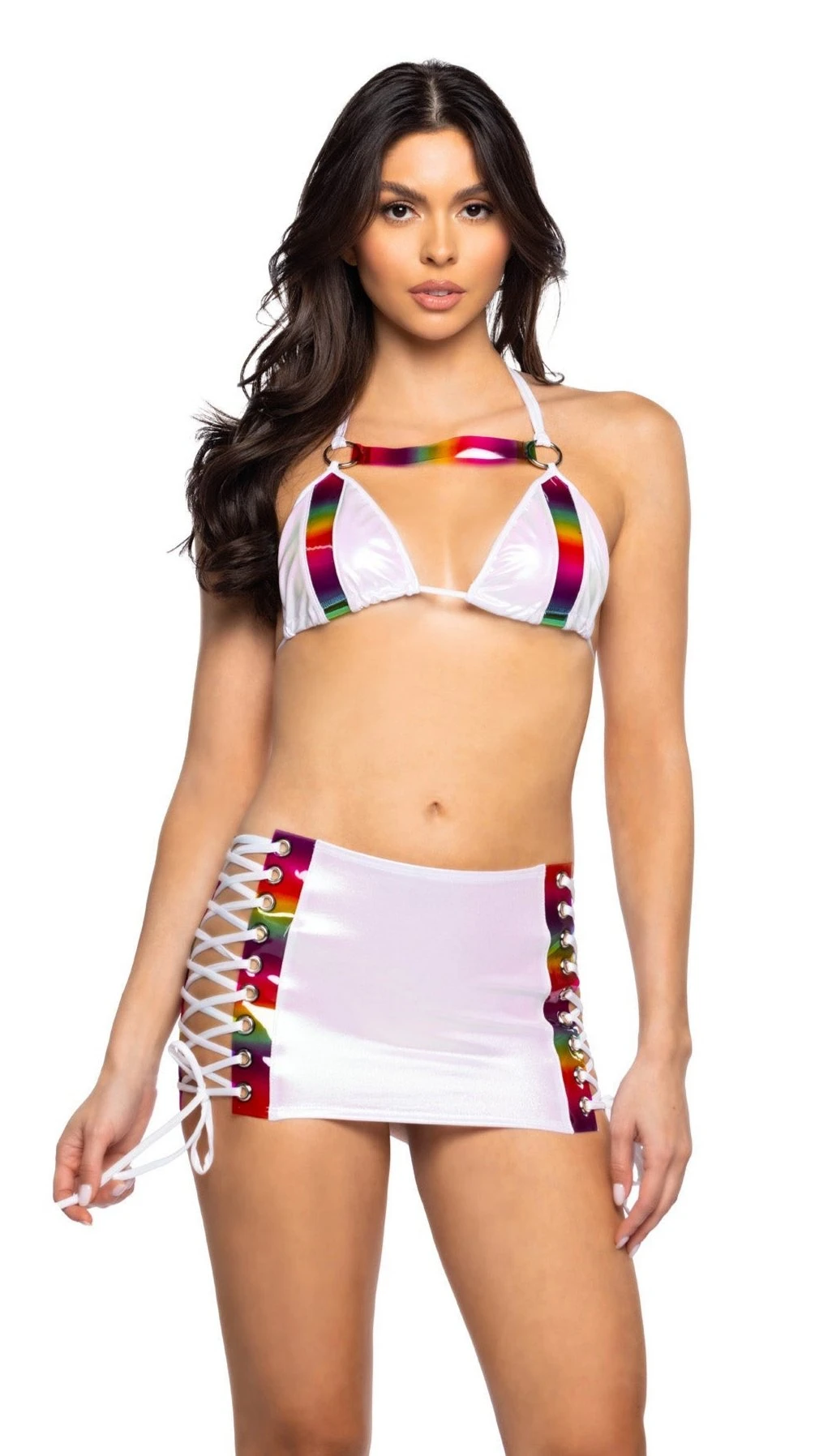 Unicorn & Rainbow Harness Triangle Top 3 Unicorn & Rainbow Harness Triangle Top