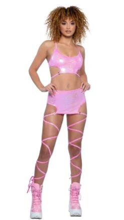 Metallic Harness Top 6 Metallic Harness Top -Be Wicked JR139 JR140 BGP FT