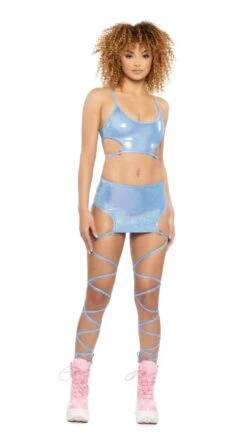 Metallic Harness Wrap Skirt 12 Metallic Harness Wrap Skirt -Be Wicked JR139 JR140 PBL FT 3a9ce2d4 8085 4e7a 961a d4b5c576d7de