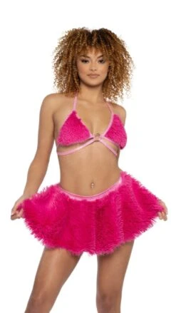 Faux Fur Triangle Top -Be Wicked JR146 JR148 CPK FT