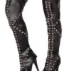 Spike Studded Leggings -Be Wicked LW4569
