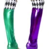 Green/Purple Jester Leggings