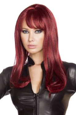 Burgundy Wig