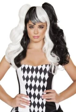Black/White Wig