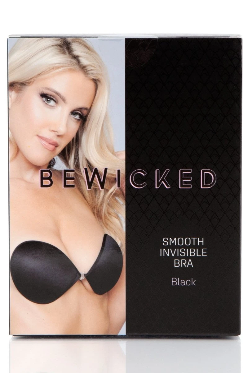 Be Wicked Black Smooth Invisible Bra 6 Be Wicked Black Smooth Invisible Bra - Image 4