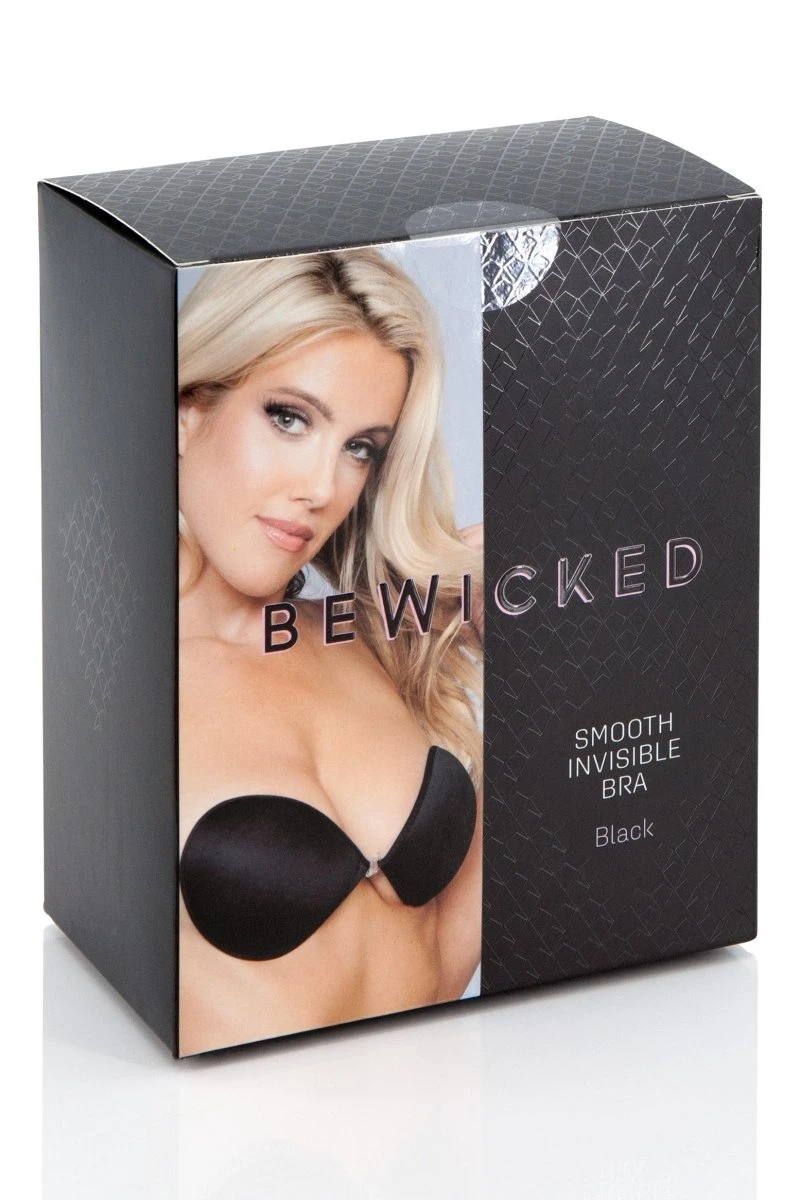 Be Wicked Black Smooth Invisible Bra 4 Be Wicked Black Smooth Invisible Bra - Image 2