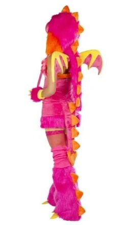 Pink Dragon Costume 6 Pink Dragon Costume -Be Wicked cs150 back 6