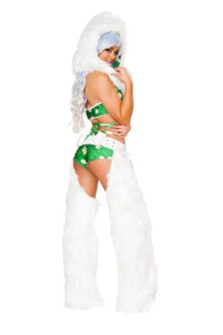 Daisies On Grass Light-Up Shorts 11 Daisies On Grass Light-Up Shorts -Be Wicked ff440 dsg rb305 wht bck 3