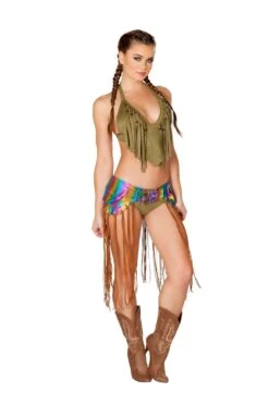 Green Forest Faux Suede Short 5 Green Forest Faux Suede Short -Be Wicked ff690 ff691 olv ff503 rnb frt 1